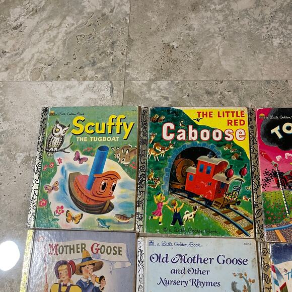 A Little Golden Book Collection Mixed Lot of 12 Books Mother Goose Thumbelina - Picture 5 of 7